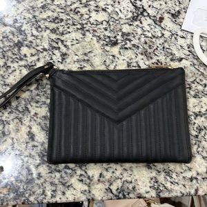 A new day target black clutch wristlet